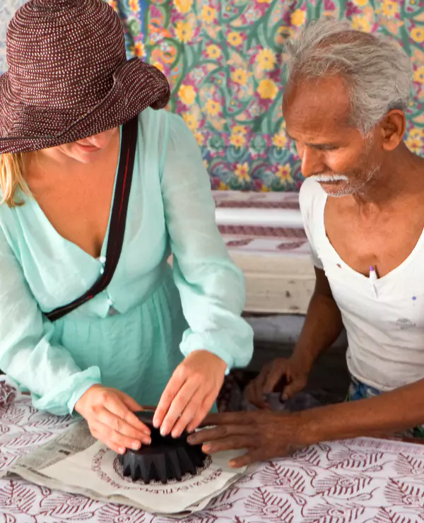 Hands-On Block Printing Workshop in Jaipur