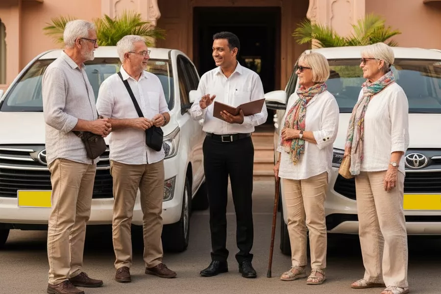 Senior-Friendly India Private Tours – Safe Car & Chauffeur for Easy Travel